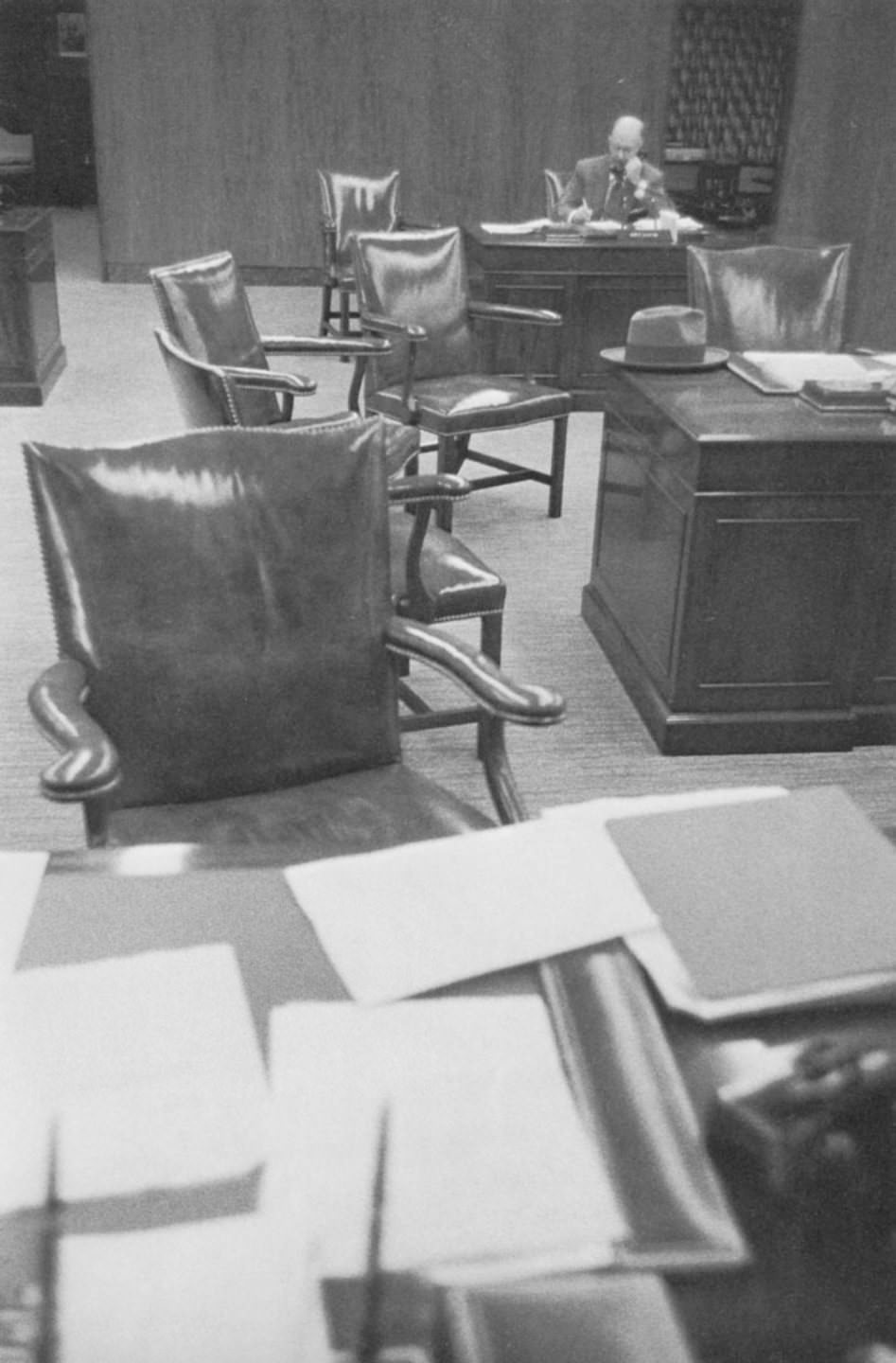 Bank in Houston, Texas, 1956