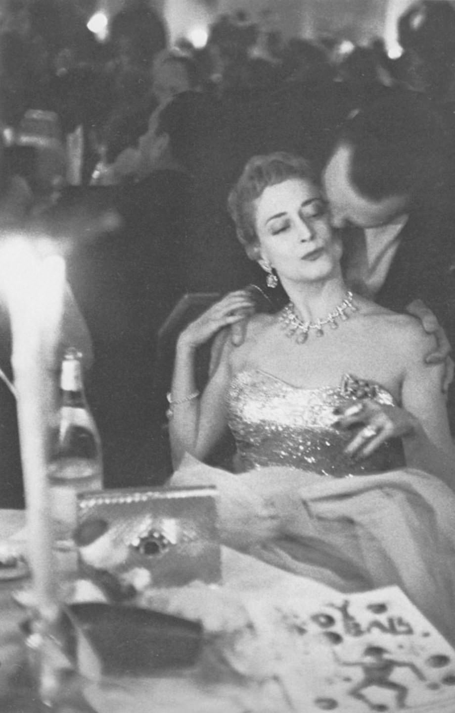 Charity ball — New York City, 1955