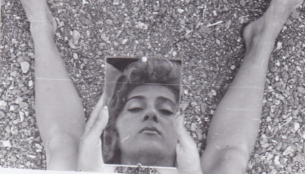 Women in mirrors vintage photos