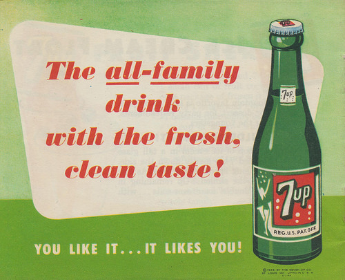 7 Up! Sparkling Up Family Favorites in 1948: A Vintage Guide to Refreshing Recipes