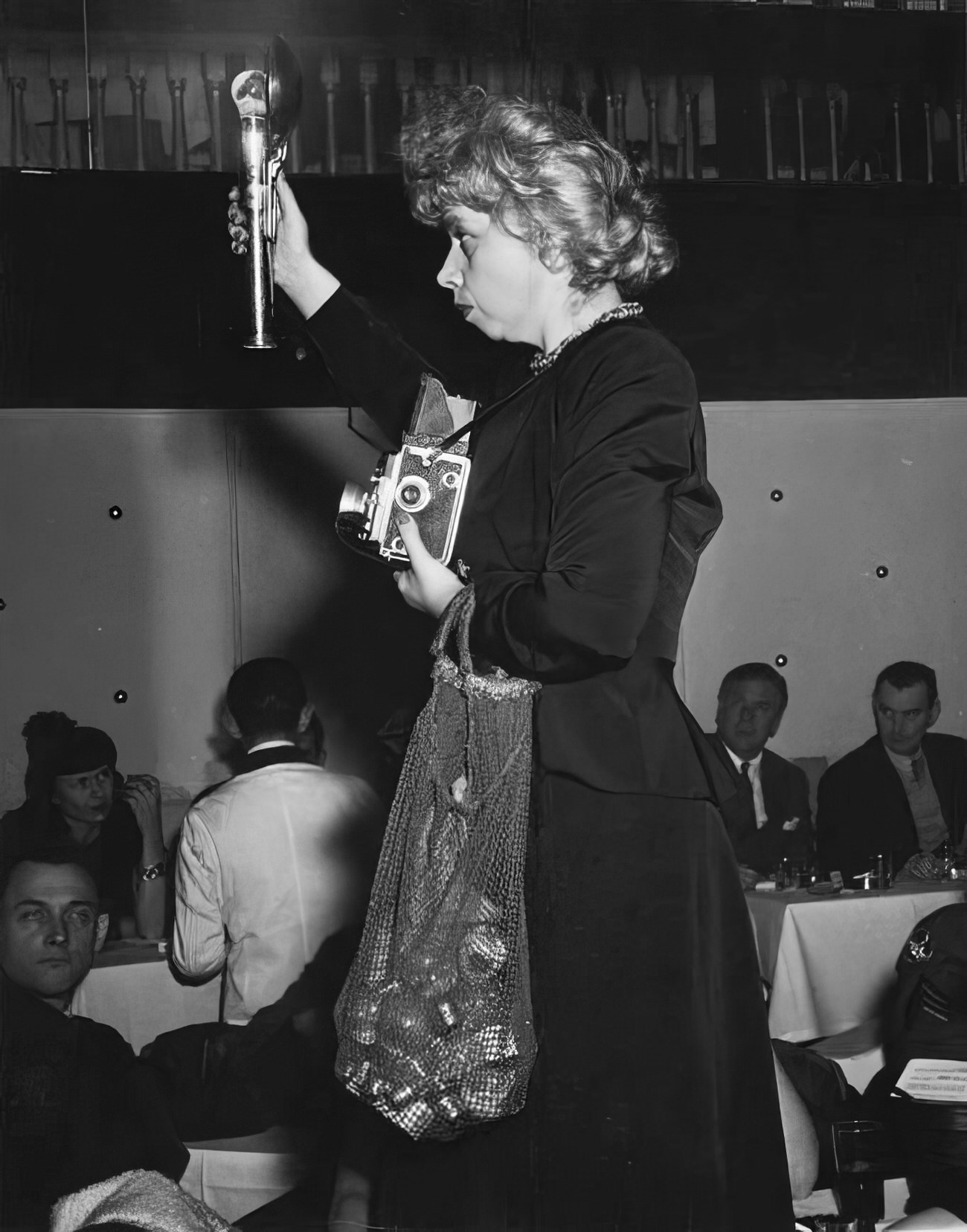 Weegee, Lisette Model, 1946