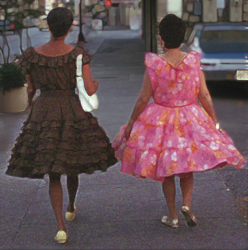 San Antone Saturday night, 1970s.