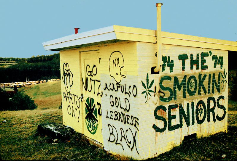 Smokin seniors, 1970s.