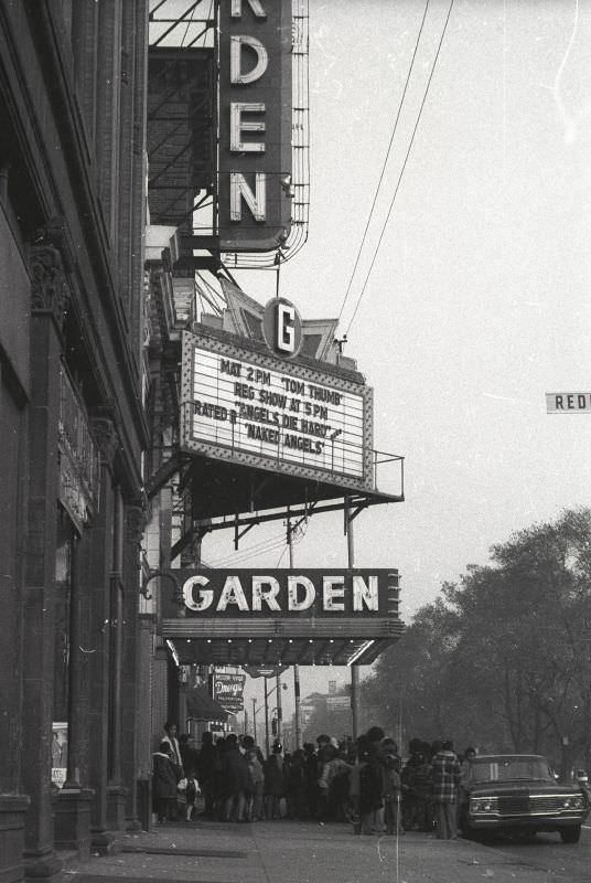 The Garden Theatre, 1970s.