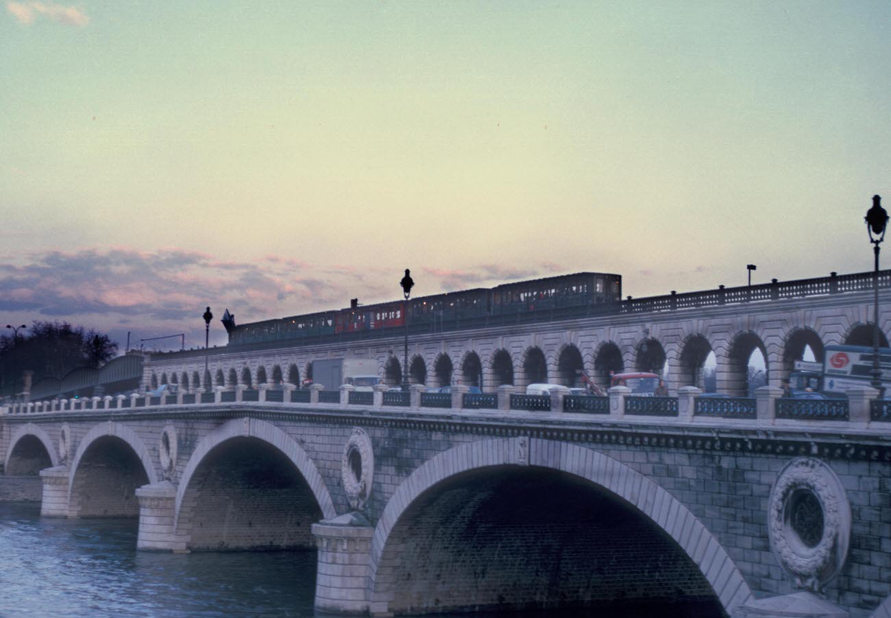 The Paris Metro, 1970s.