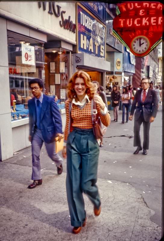 Two at Tuckers, 1970s.