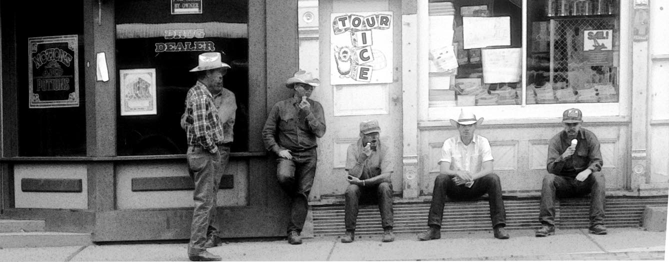Butte lickers, 1970s.