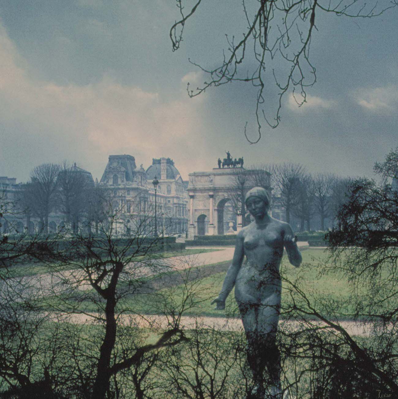 Louvre lady, 1970s.