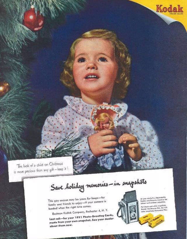 A Picture-Perfect Christmas: Vintage Camera Ads That Will Make You Smile