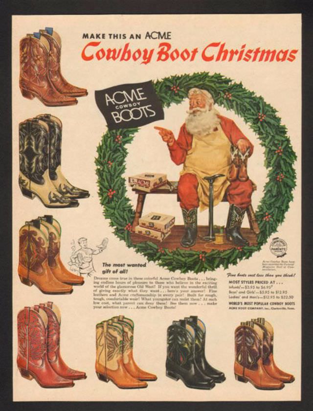 Vintage Ads that will Give you a Taste of Christmas Past