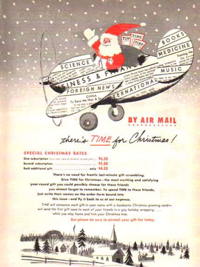 Vintage Ads that will Give you a Taste of Christmas Past