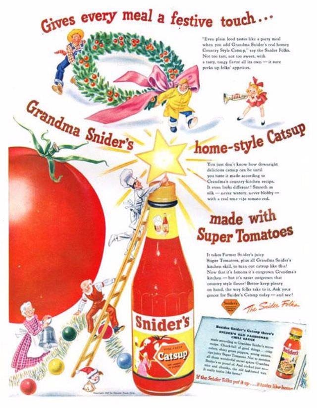 Vintage Ads that will Give you a Taste of Christmas Past