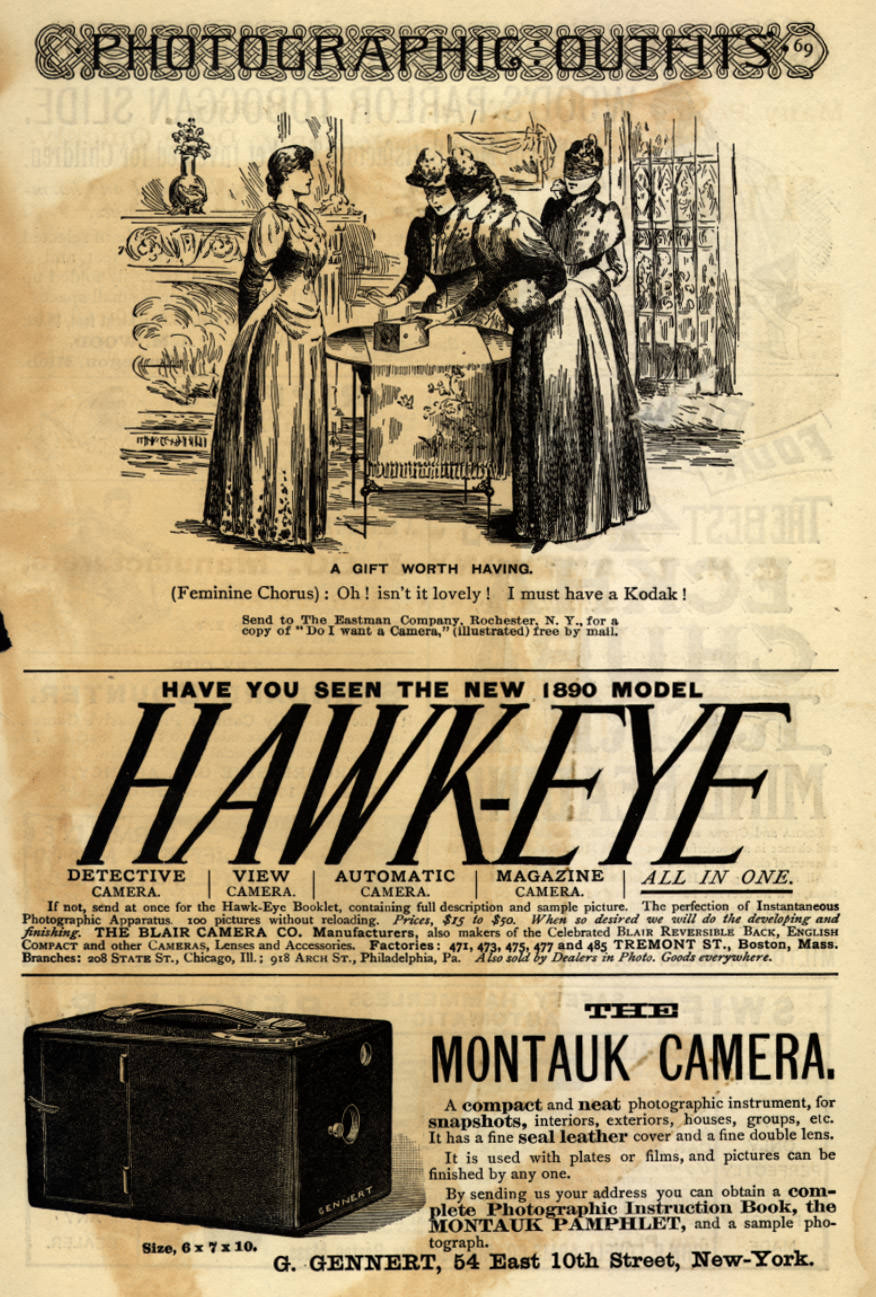 "You Press the Button, We Do the Rest": Vintage Kodak Camera Ads of the Late 1800s