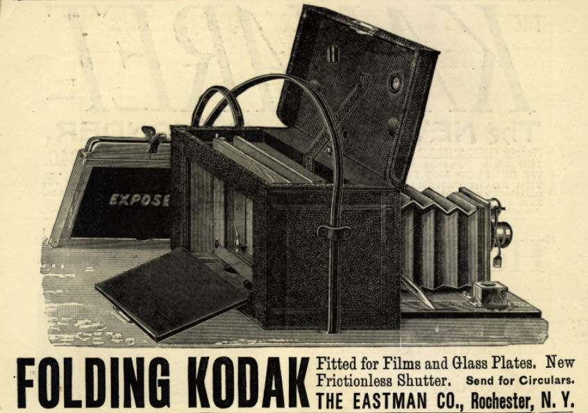"You Press the Button, We Do the Rest": Vintage Kodak Camera Ads of the Late 1800s