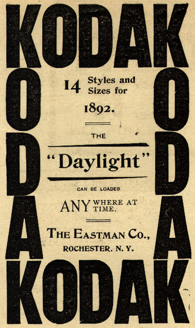 "You Press the Button, We Do the Rest": Vintage Kodak Camera Ads of the Late 1800s