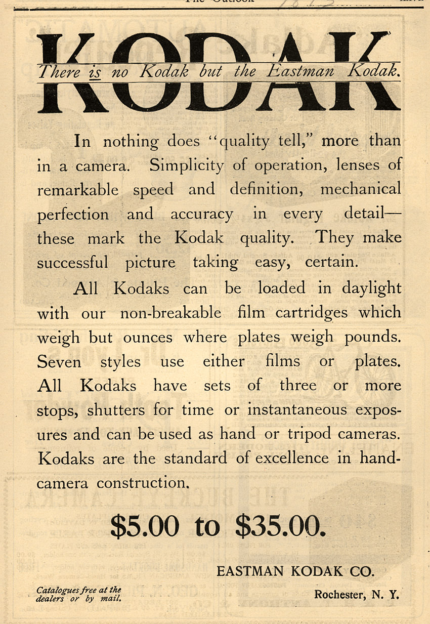 "You Press the Button, We Do the Rest": Vintage Kodak Camera Ads of the Late 1800s