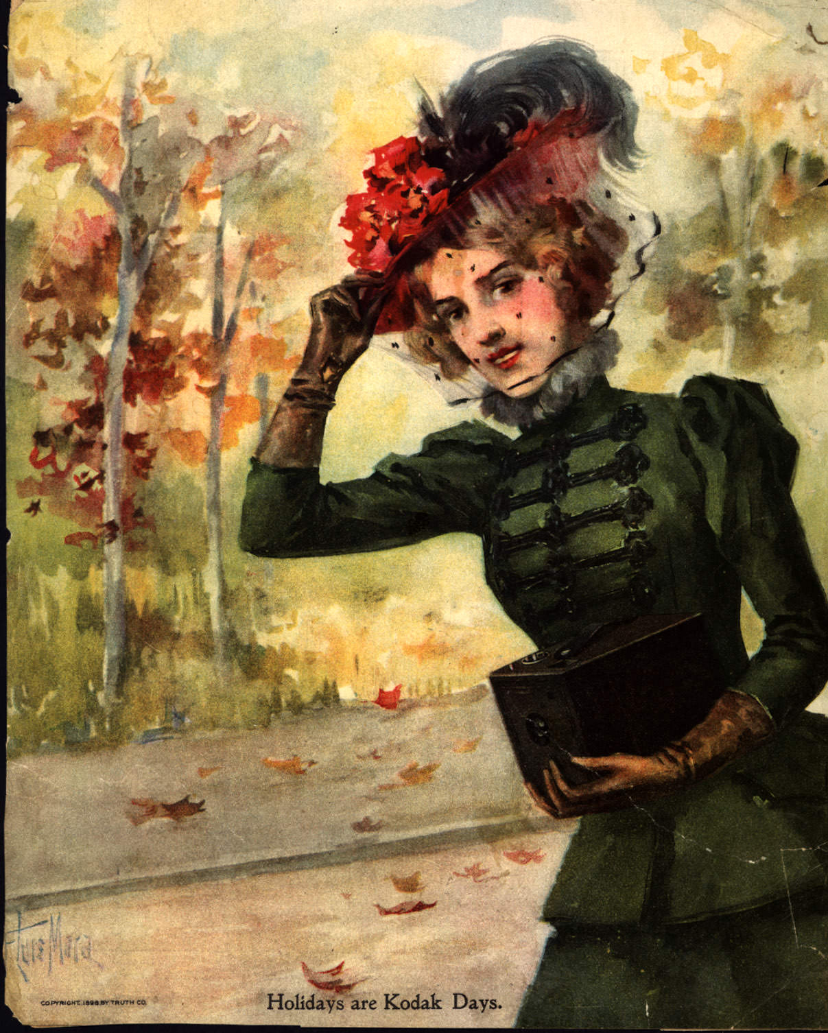 "You Press the Button, We Do the Rest": Vintage Kodak Camera Ads of the Late 1800s