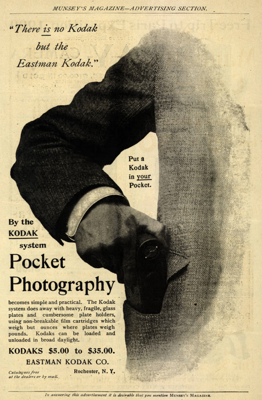 "You Press the Button, We Do the Rest": Vintage Kodak Camera Ads of the Late 1800s