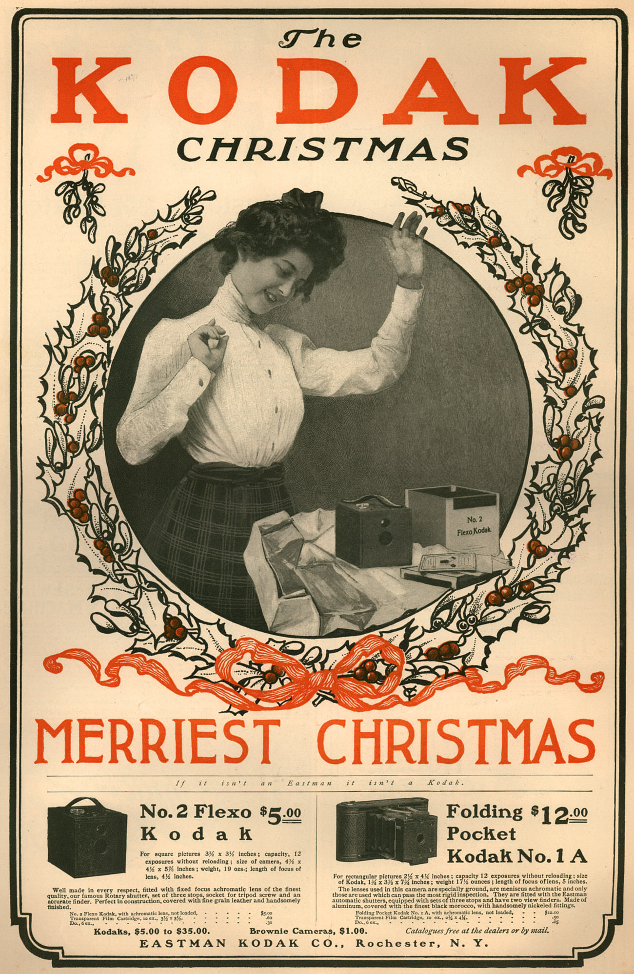 "You Press the Button, We Do the Rest": Vintage Kodak Camera Ads of the Late 1800s