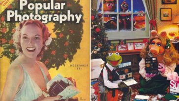 Vintage Camera Ads Christmas