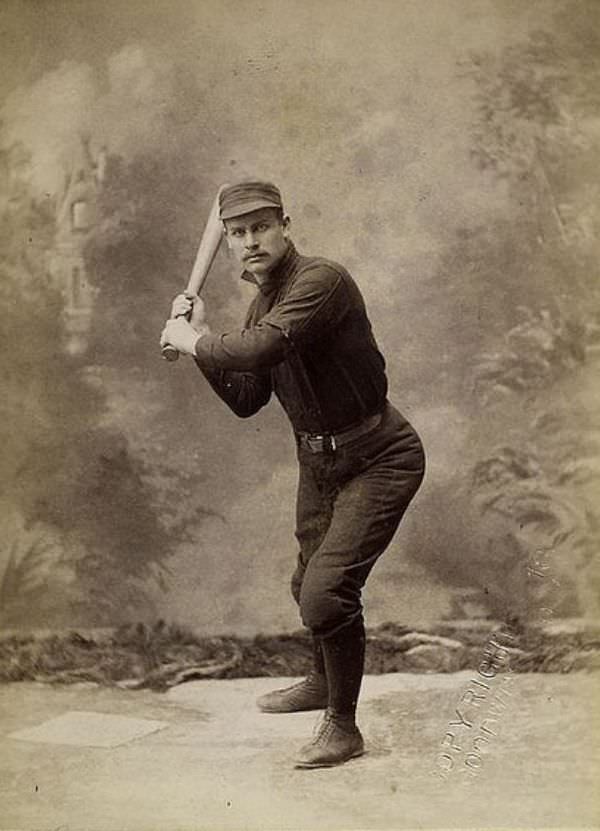 Before Action Shots: Studio Photos of 19th-Century Baseball Players