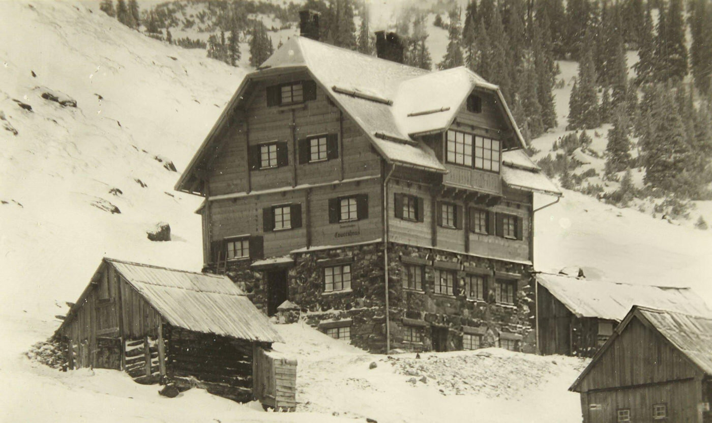 The Donnersbacher Tauern house, Donnersbach, 1934.