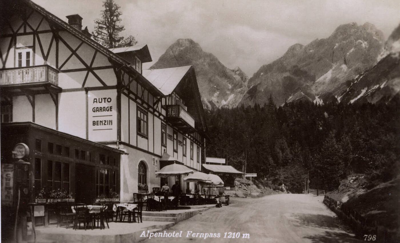 Alpenhotel, Fern Pass, Tyrol, Austria.