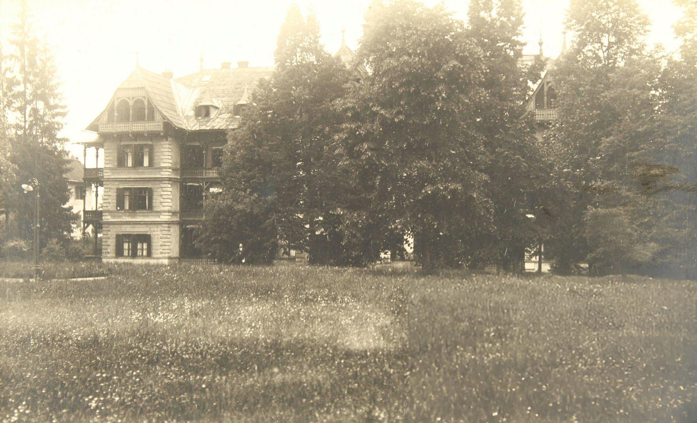 Villa in Strandbad Establishment Park Hotel, Pörtschach, Austria, 1930s.