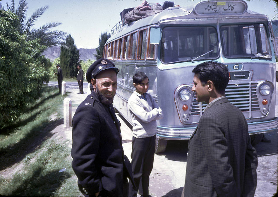 In the spring of 1968,Êmy familyÊtook a public, long-distance, Afghan bus through the Khyber Pass to visit Pakistan (Peshawar and Lahore).