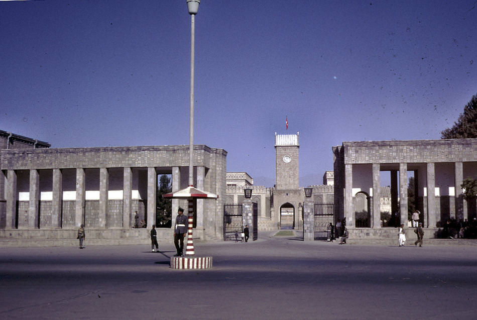 Guard duty at the King's Palace