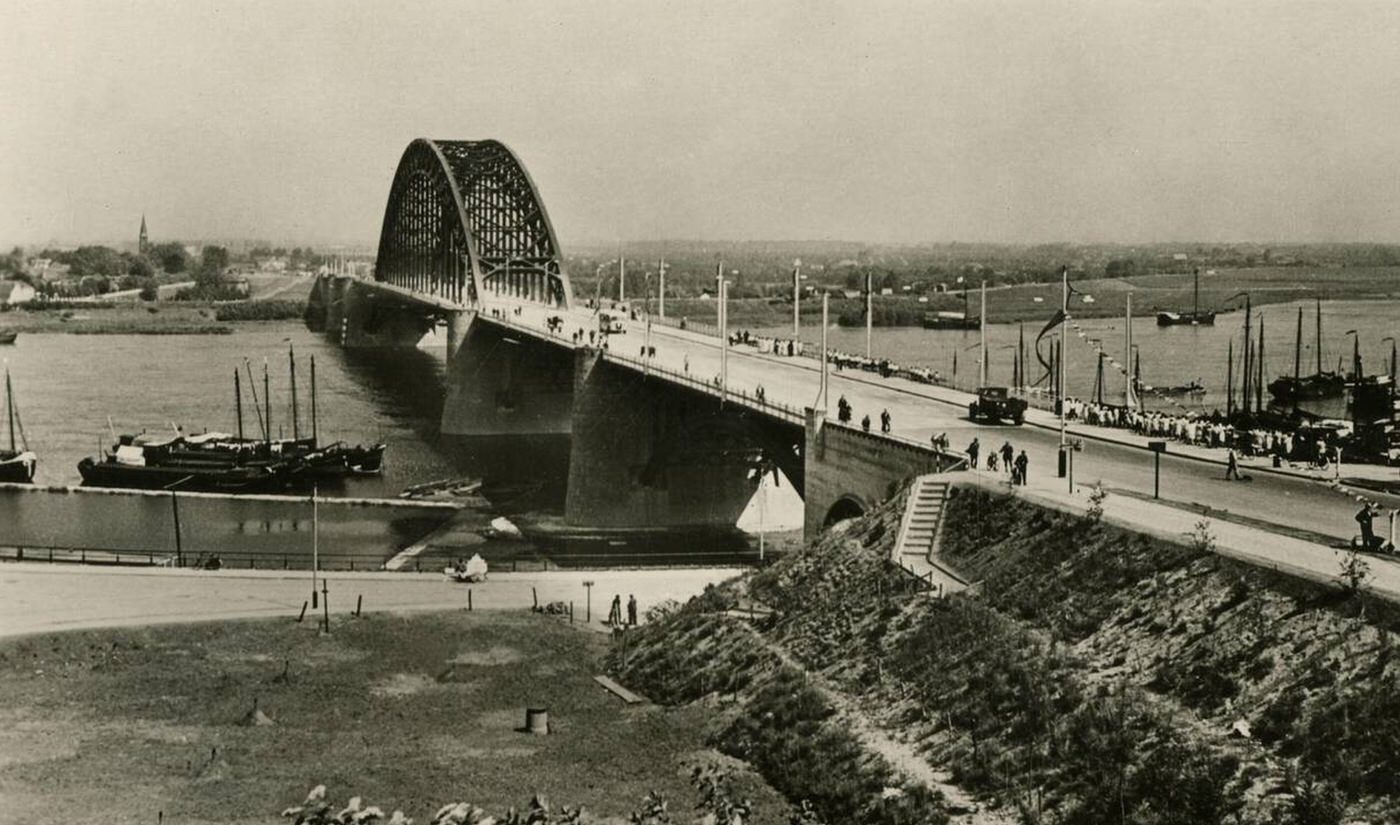 Waalburg Bridge, Nijmegen, Holland.