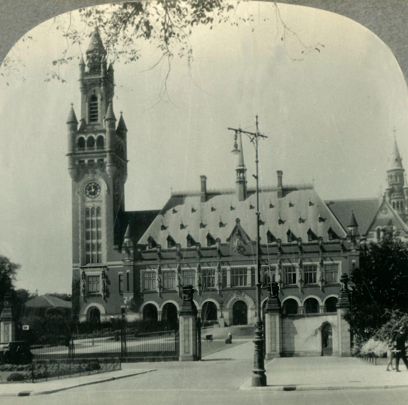 The Peace Palace, The Hague, Holland, 1930s.