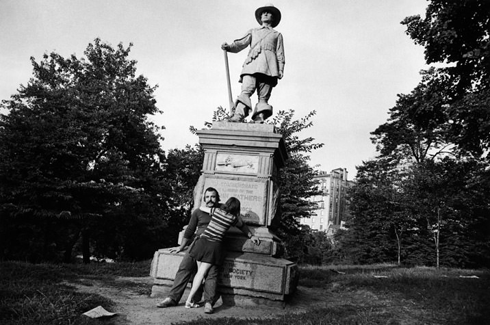 Couple and Pilgrim Statue, 1973