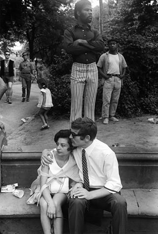 Couple in Central Park, 1969