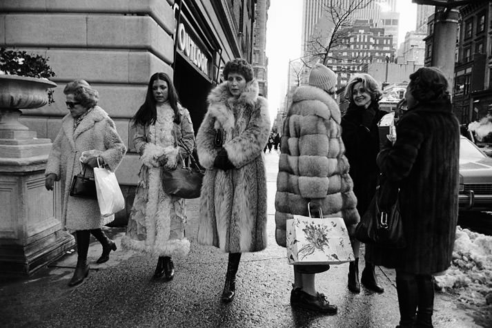 Women in Fur Coats, 1974