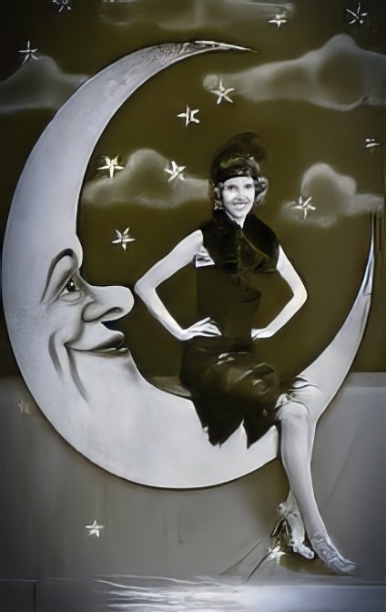 Before Space Travel: Studio Paper Moon Photographs from the Early 1900s