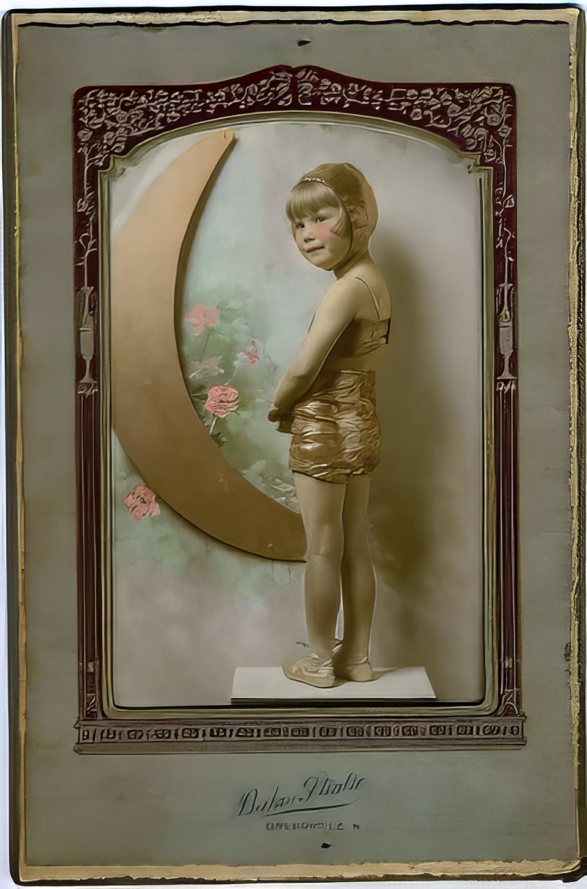 Before Space Travel: Studio Paper Moon Photographs from the Early 1900s