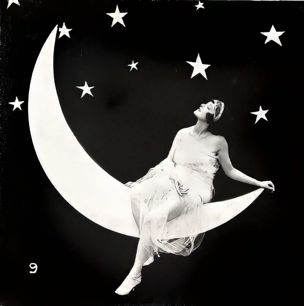 Before Space Travel: Studio Paper Moon Photographs from the Early 1900s