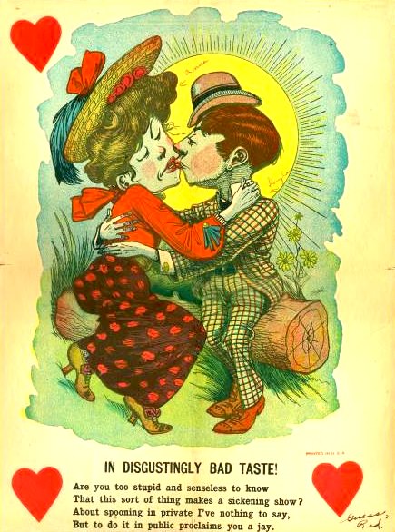 Awful Vintage Valentine’s Cards with Mean Messages and Cutting Humor