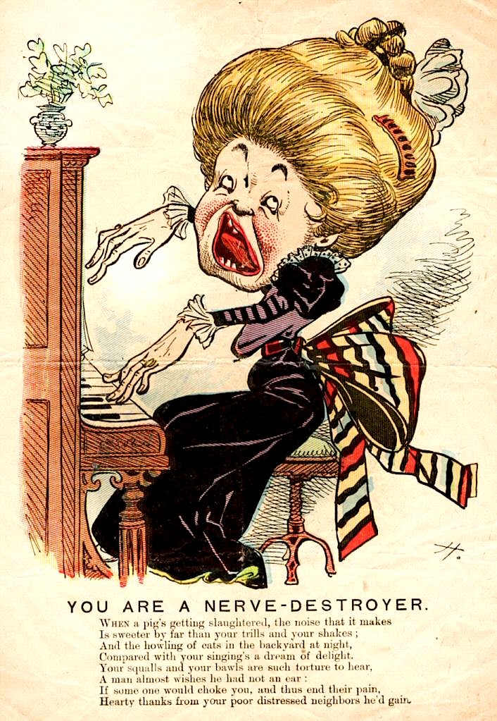 Awful Vintage Valentine’s Cards with Mean Messages and Cutting Humor