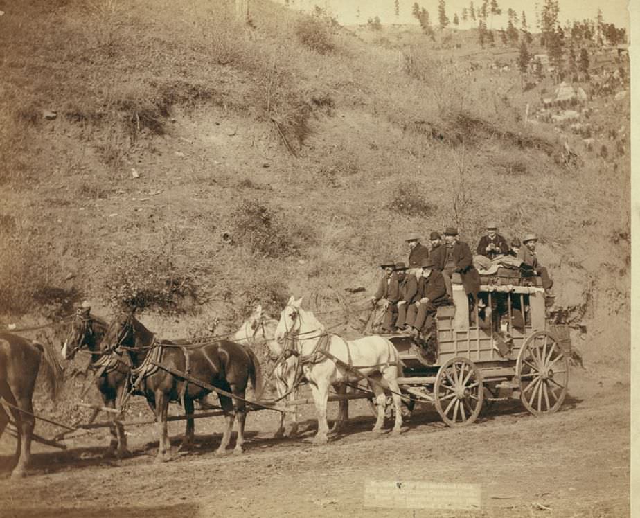 The Last Deadwood Coach, 1890.