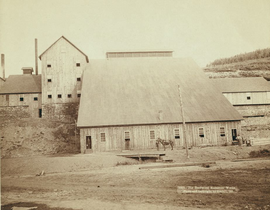 The Deadwood Reduction Works, 1890.