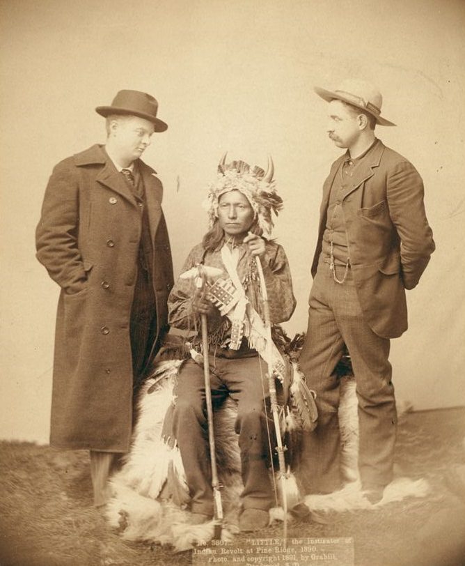 Little, the instigator of Indian Revolt at Pine Ridge, 1890.