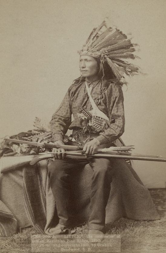 Little, the instigator of Indian revolt at Pine Ridge, 1890.