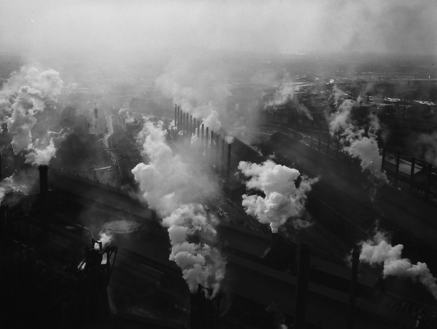Steel plant, Gary, Indiana