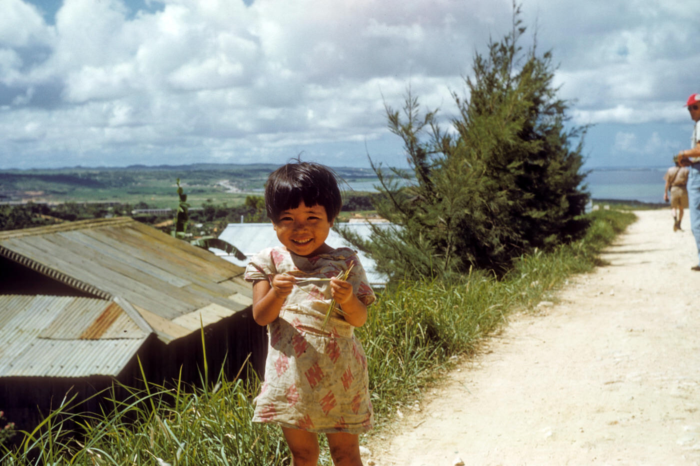 A cute Okinawan girl, 1953