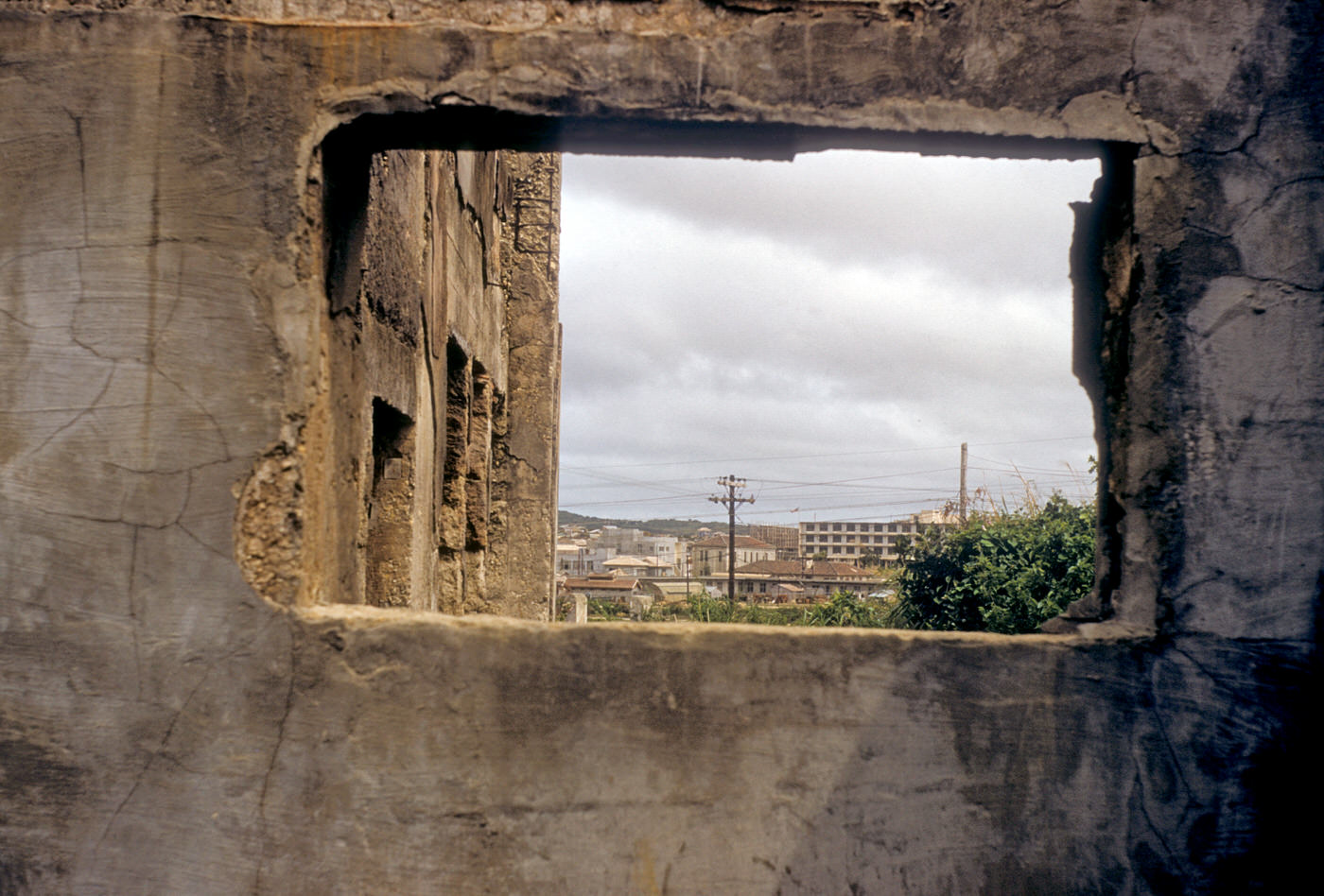 Government of Ryukyu Islands building, 1954