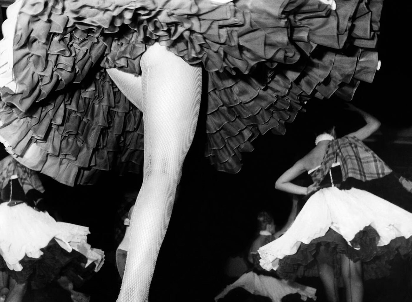 Cabaret at the Lido, Paris, 1959.