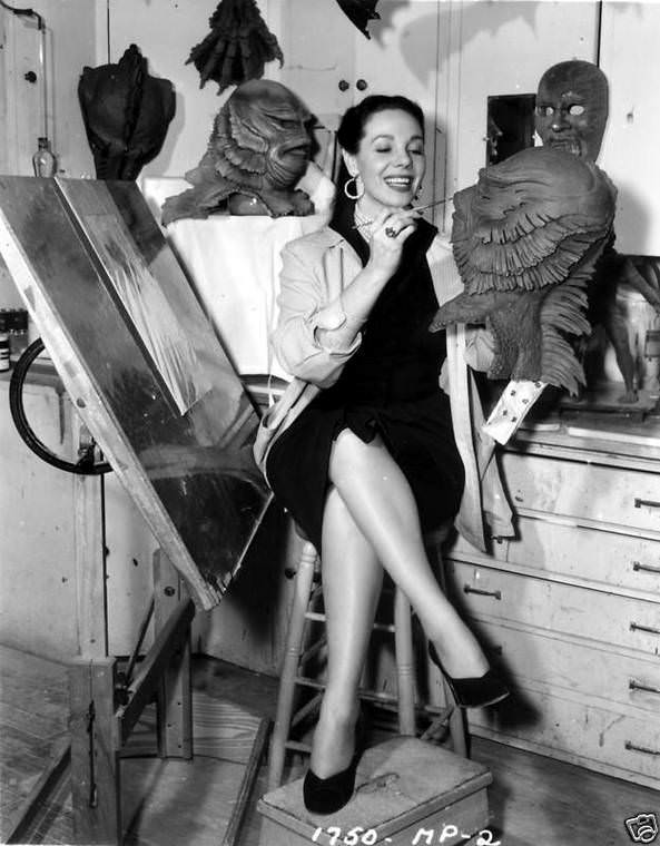 Behind the Scenes Photos from the Making of 'Creature from the Black Lagoon' 1954
