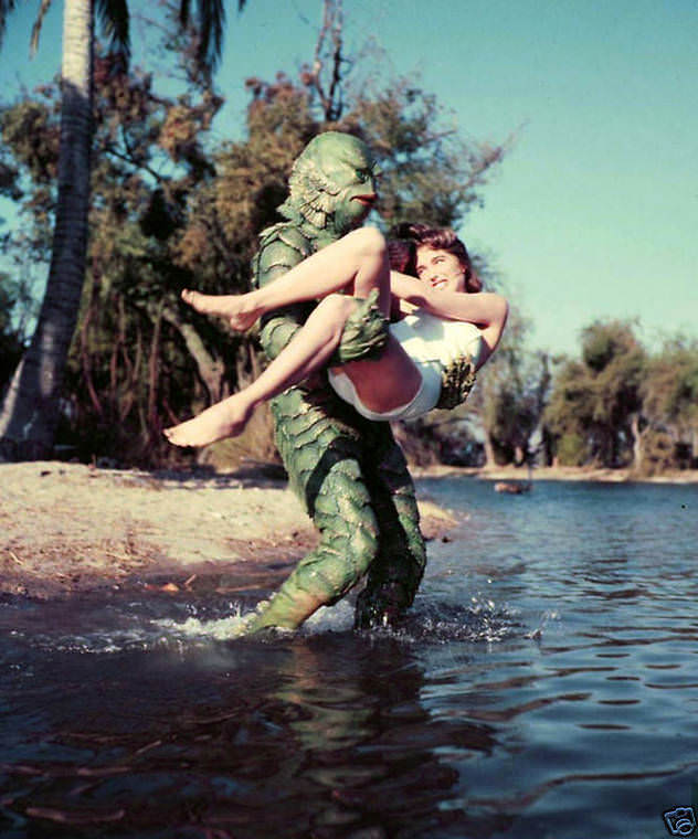 Behind the Scenes Photos from the Making of 'Creature from the Black Lagoon' 1954